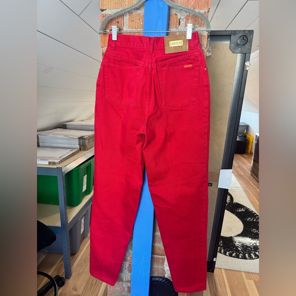 80s Vintage Lawman High Rise Jeans - Picture 3 of 7